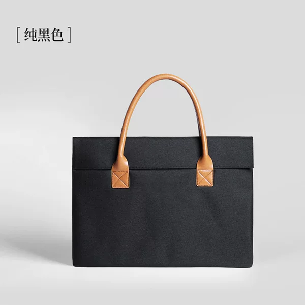 Men's and women's notebook tablet simple business computer bag multifunctional handbag briefcase commercial gift bag