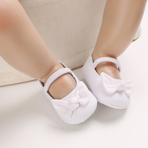 Spring and Autumn baby toddler shoes for 0-1 year old babies with soft soles and empty shoes, versatile princess shoes