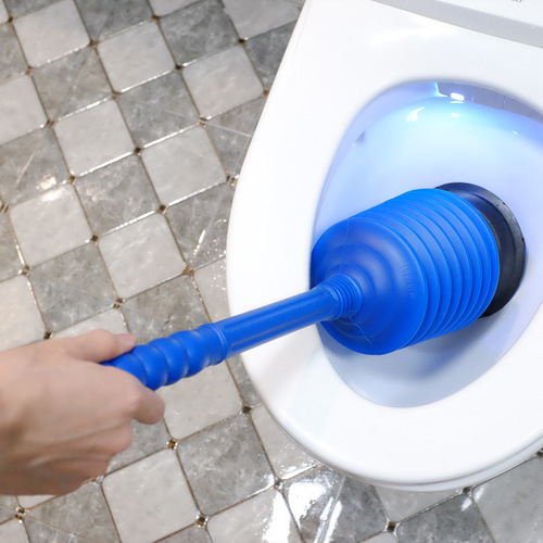 Toilet sewer pipe toilet dredge artifact household kitchen clogged high-pressure toilet suction shovel