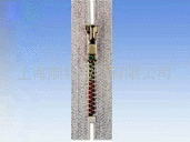 上海拉链厂家  5#树脂七彩闭口拉链 量大免费设计打样 过检针