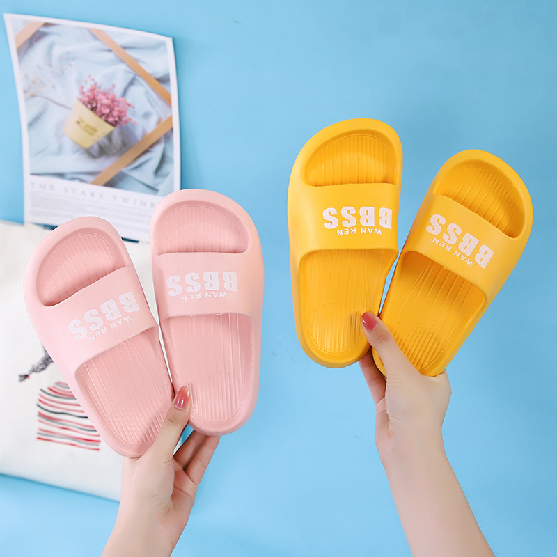 2020 summer new pattern children soft sole slipper fashion leisure time girl Sandals Printing Korean Edition non-slip Sandals