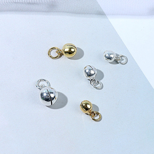 s925 sterling silver pendant pendant bell palace bell accessories DIY bracelet necklace jewelry accessories materials