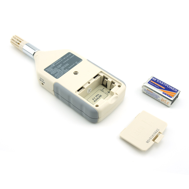 手持式温湿度计 AR827供暖温湿度仪高精度工业级大棚温湿计