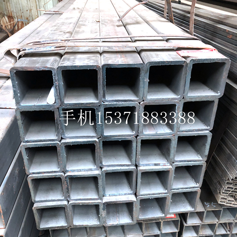 方管方通40x60镀锌方钢房立柱幕墙钢结构6方矩形管50*100 75*75*3-阿里巴巴