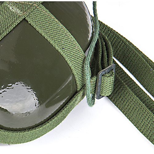 Old-fashioned aluminum kettle 87 flat kettle strap kettle outdoor large capacity mountaineering camping convenient sports kettle