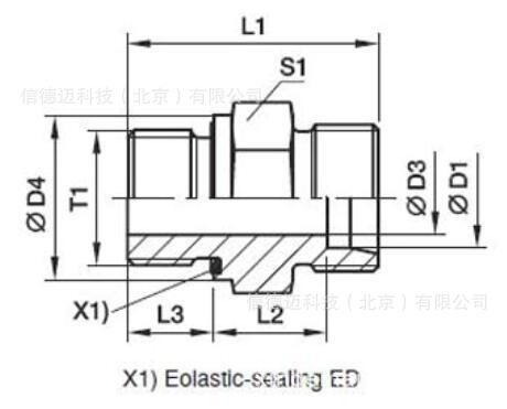 PARKER派克 快速接头公头GE10LREDOMDMS