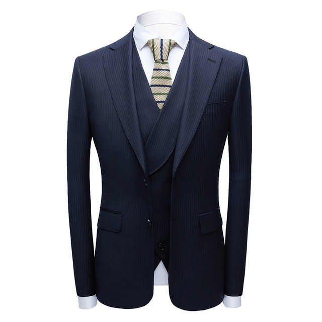 Fine men’s suit suit groom wedding wool suit three piece suit