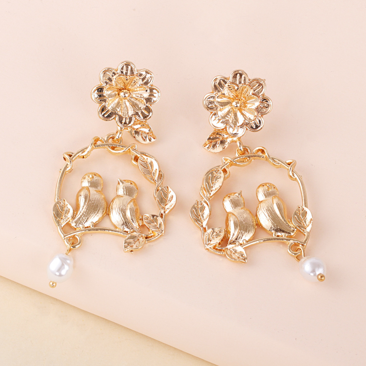 Pendientes Creativos De Diamantes De Ramas De Urraca display picture 3