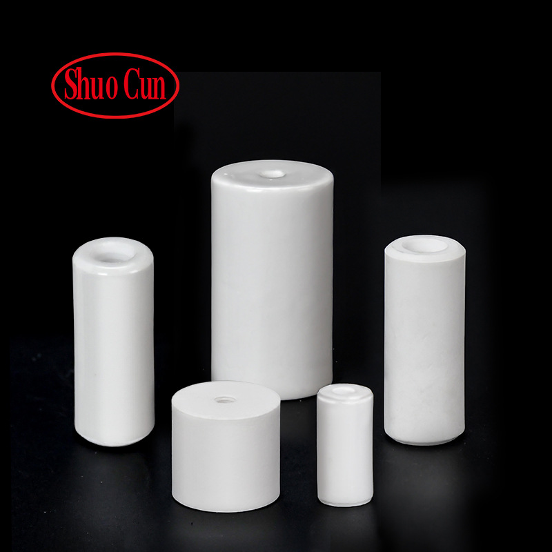 95瓷绝缘子耐高温高压内螺纹瓷瓶绝缘柱油烟净化器专用尺寸可定制