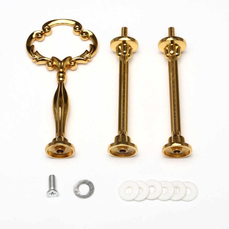 2金色大花头蛋糕架配件7.2元