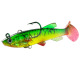 Sinking Paddle Tail Fishing Lure Fresh Water Bass Swimbait Tackle Gear