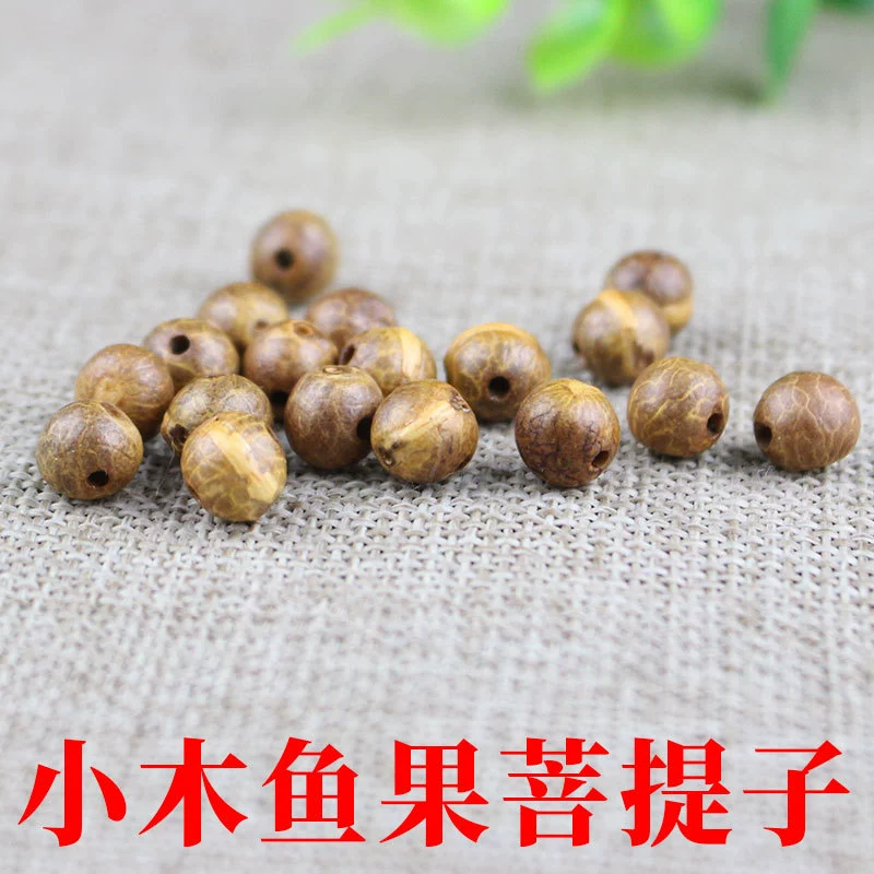 Оптовая Продажа с фабрики мелкие деревянные рыбы фрукты Бодхи семена сырые бусины DIY бусины браслет ювелирные аксессуары материалы
