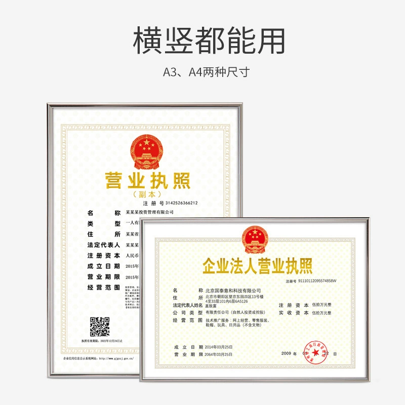 Protective case, wall photo frame, three-in-one, aluminum alloy