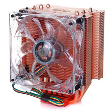 超频三 红海MINI增强10静单版 1151 AM4多平台风扇电脑CPU散热器