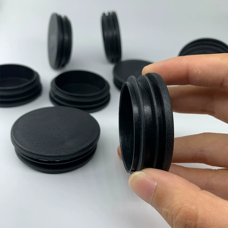 Guan Plastic — пластиковая круглая пробка для трубы 50 мм, заглушка для ножек, пластик PE, для круглых труб