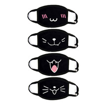 创意时尚颜表情颜文字搞笑个性口罩男女秋冬骑行保暖透气动漫代发