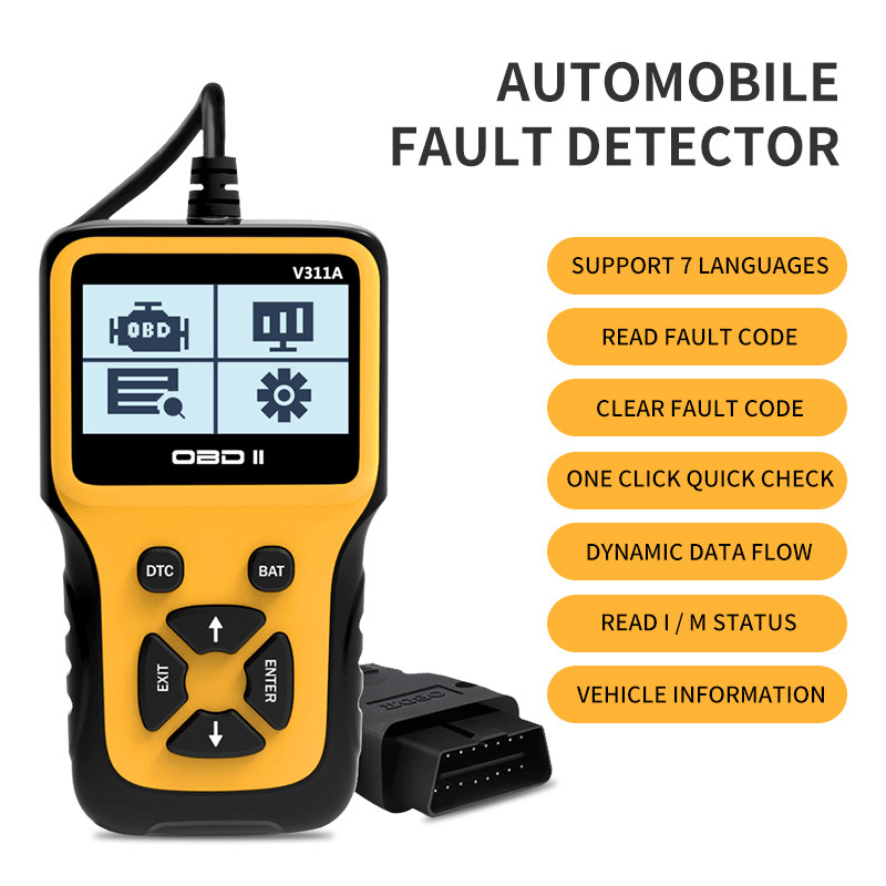 Automobile fault detector OBD engine fau...