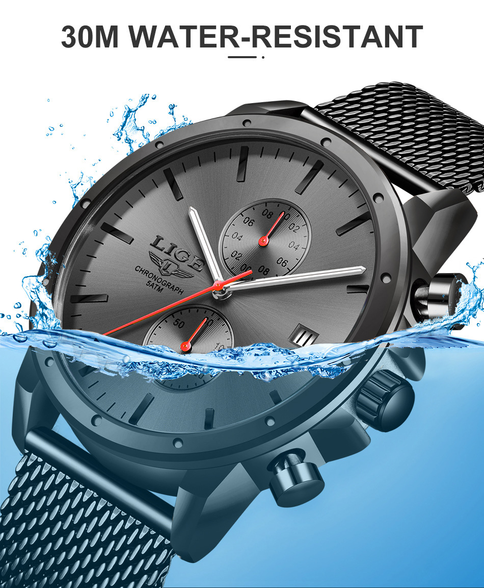 Title 2, Montre homme de marque internationale, mouvemen...