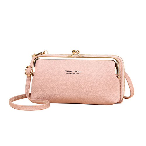  new style bags for women, mobile phone bag, cross-body bag, multifunctional pu leather evening bag, fashionable pebbled shoulder bag
