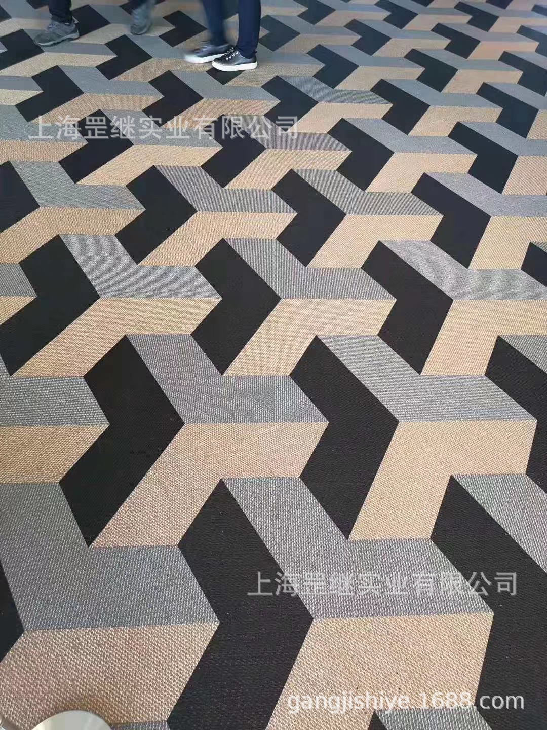 pvc编织艺术地板 静音防水阻燃 弹性卷材地板(乙烯基编织地毯)-阿里巴巴