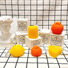 Brand aromatherapy, lemon candle, props suitable for photo sessions