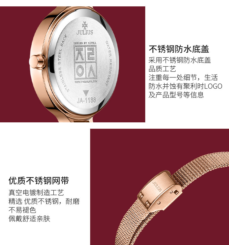 A2372 3130K ĐỒNG HỒ NỮ SHETDMA CHỐNG NƯỚC MÁY PIN, MÁY THẠCH ANH ĐỒNG HỒ PHỤ KIỆN NỮ G06 SẢN PHẨM MỚI
