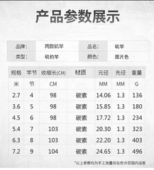 磯竿碳素長節定位磯釣竿手車竿3號竿手海竿釣魚竿跨境漁具釣魚竿