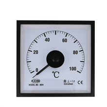 广角度电流仪表 指针式直流电流表BE-96W DC4-20mA 100℃