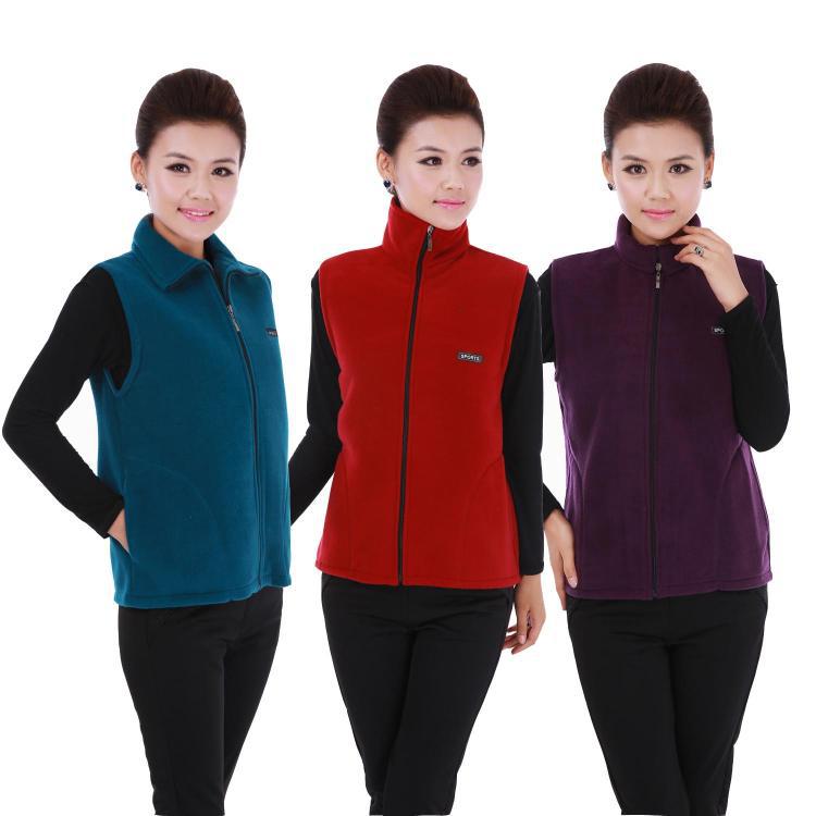 Gilet femme en Polaire polaire - Ref 3434647 Image 4