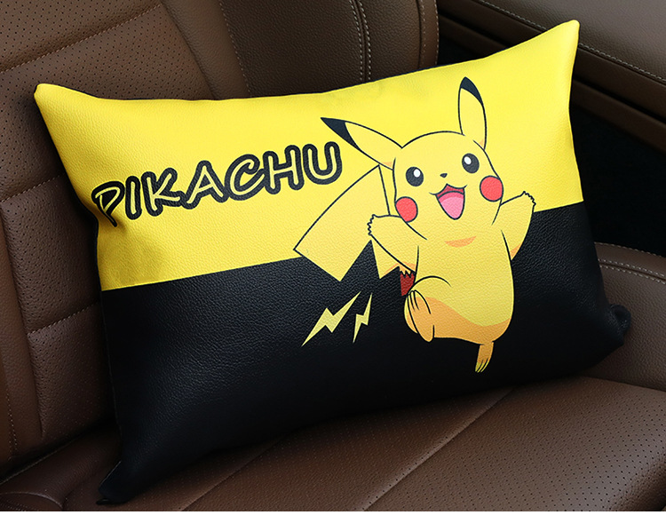 Cute Neck Pillow Memory Foam Cartoon Car Seat Pillow Four Seasons Universal Cushion Car Headrest Waist