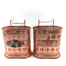 玫瑰金不锈钢筷子笼 9.9元10元店日用百货地摊模式批发