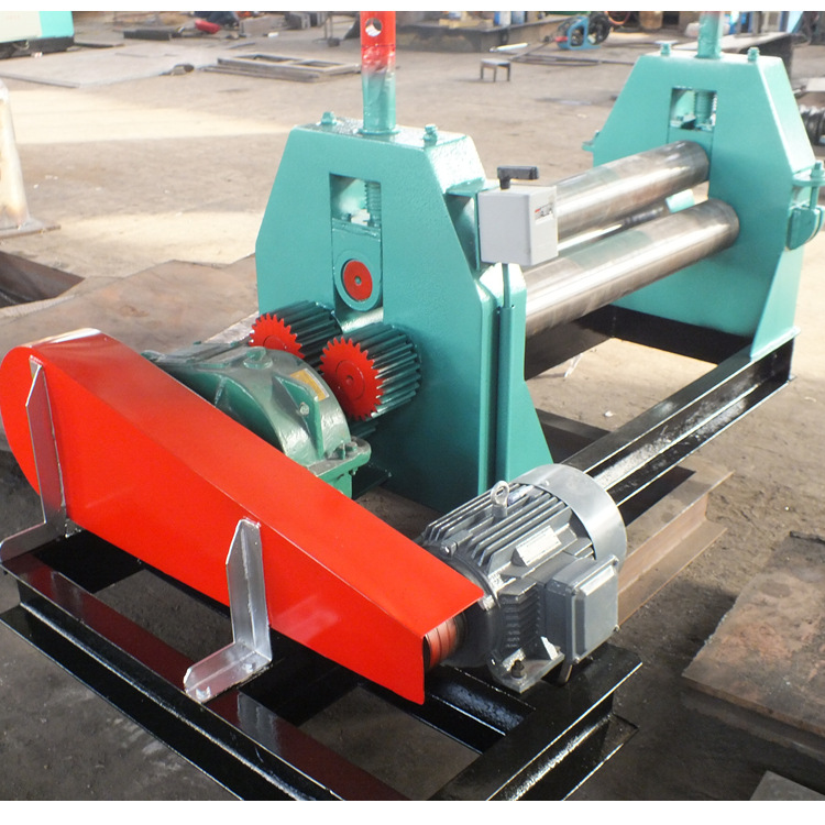 厂家供应浙江兰溪市6*1000 卷板机送货上门 三滚机械式手动卷板机