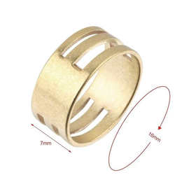 diy手工串珠工具配件材料 开圈戒指 单圈开合器 铜质 挂圈戒指圈