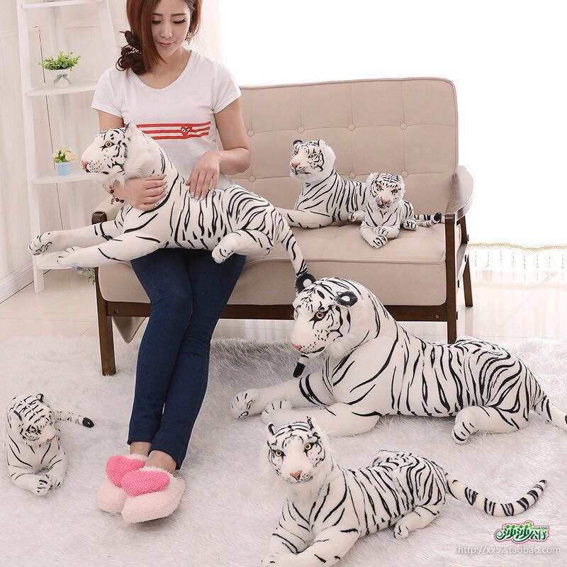 Simulación de peluche de juguete Tigre realista Tigre del sur de China máquina de agarre de 8 pulgadas Muñeca Regalo de empresa