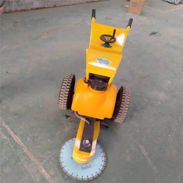 地面抱箍式截桩机 桥梁用手推式切桩机 混凝土桩子切平去除机