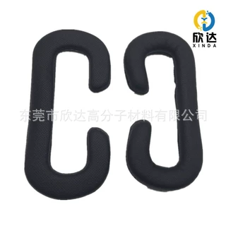 定制异形海绵垫子VR面部衬垫眼罩蛋白皮革慢回弹3D海绵面罩