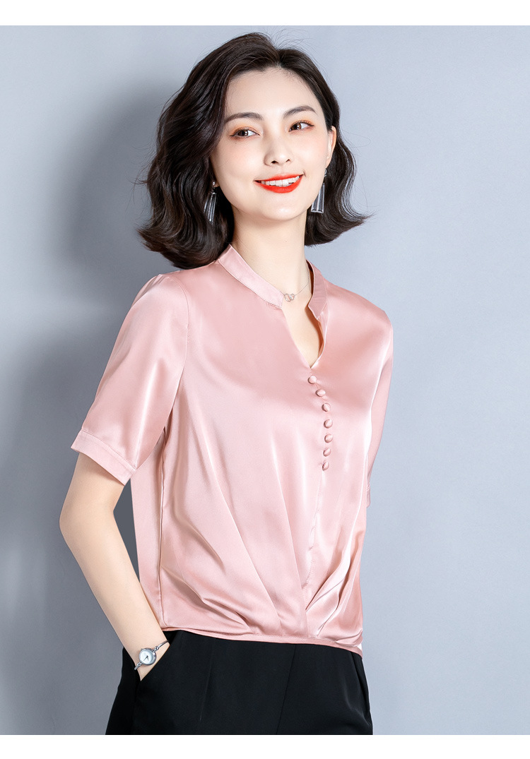 Chemisier en Mousseline de soie - Ref 3429309 Image 29