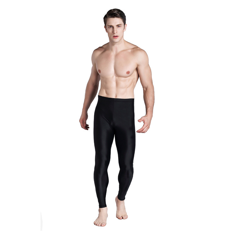 2020 men's split swimsuit trousers sun protection quick-drying tight swimming trunks snorkeling surfing swimming trunks sports diving pants