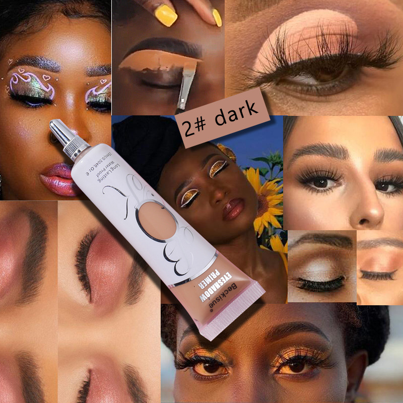 爆款跨境 眼影打底液 眼部遮瑕易上色不易晕染闪亮珠光眼影膏