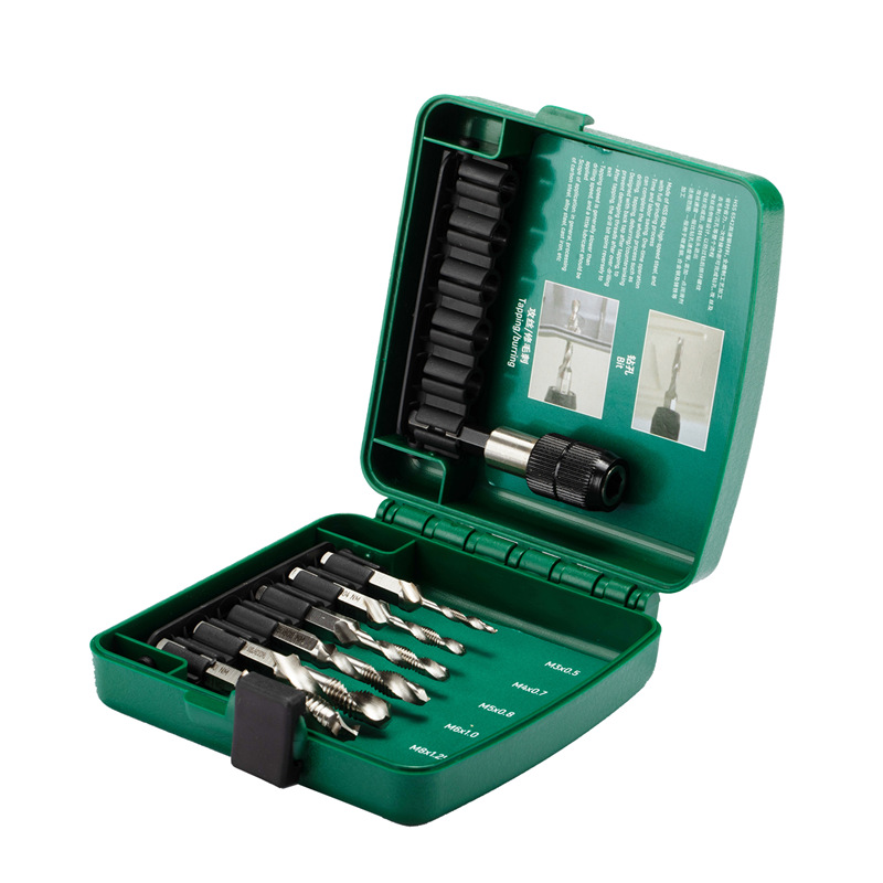 世达7件装螺纹攻丝组套丝锥组套丝锥扳手锋利耐用50457