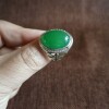 Stone inlay jade, agate ring, wholesale, silver 925 sample