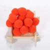 12# deep orange red*8mm2000pcs