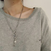 Brand necklace, chain for key bag  hip-hop style, universal accessory, internet celebrity, simple and elegant design