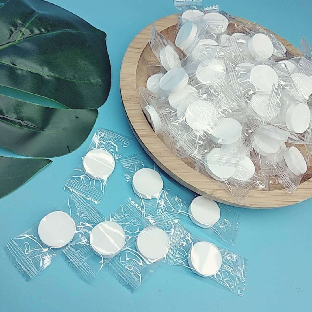 Thick compressed facial mask paper