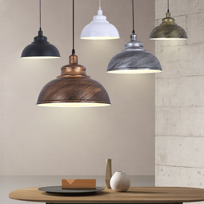 铁艺吊灯简约复古工业餐厅灯店铺商用食堂教室办公室舞蹈教室灯具|ms