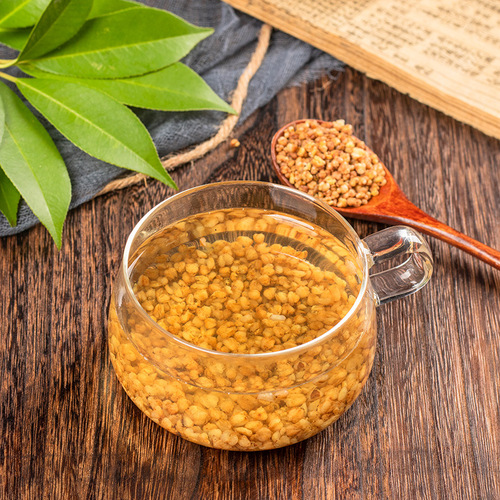 Canned yellow tartary buckwheat tea, wheat-flavored tartary buckwheat tea, yellow tartary buckwheat tea, herbal tea, supports fast delivery