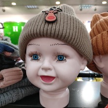 现货模特道儿童头模 儿童模特头 婴儿头模 帽子头模婴儿头模