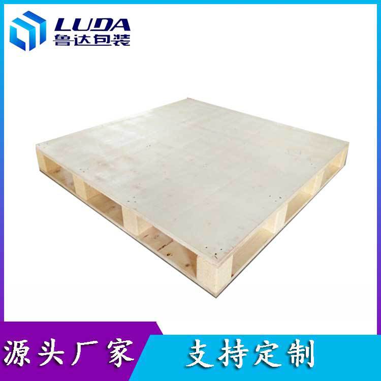 免熏蒸木栈板出口卡板叉车木质托盘厂家加工胶合板托盘