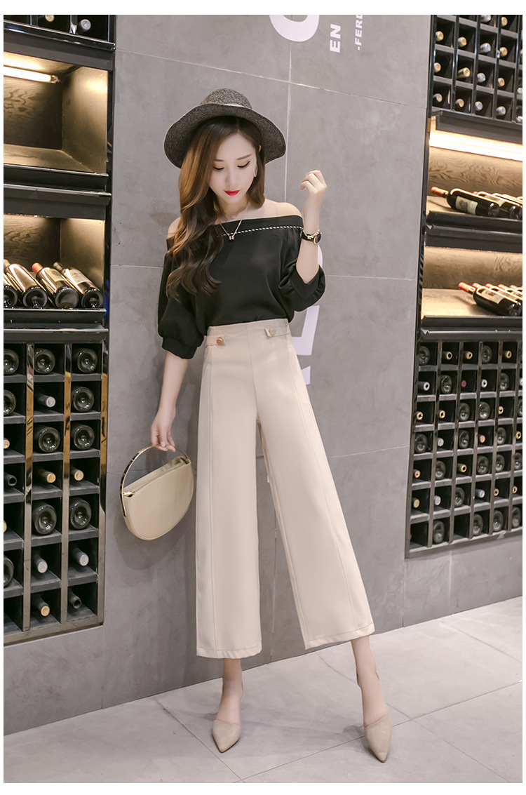 Pantalon léger femme en coton - Ref 3430164 Image 21