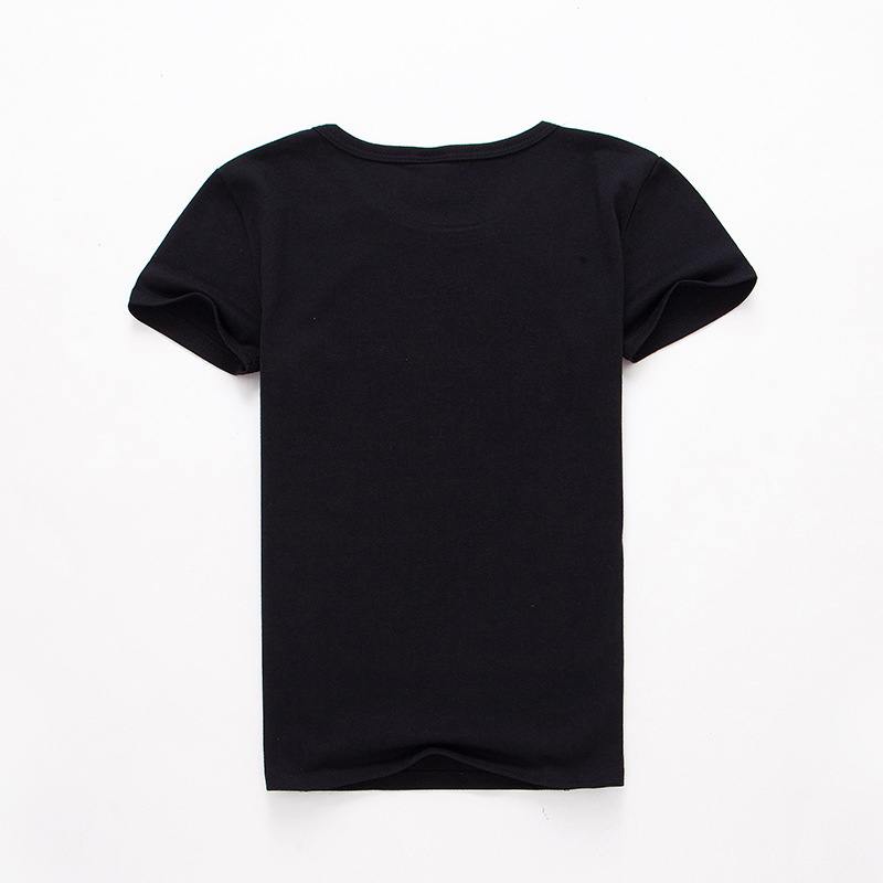 Simple Style Solid Color Cotton T-shirts & Shirts display picture 5